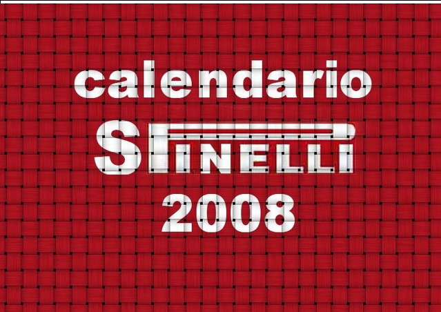 a CALENDARIO spinelli 2008